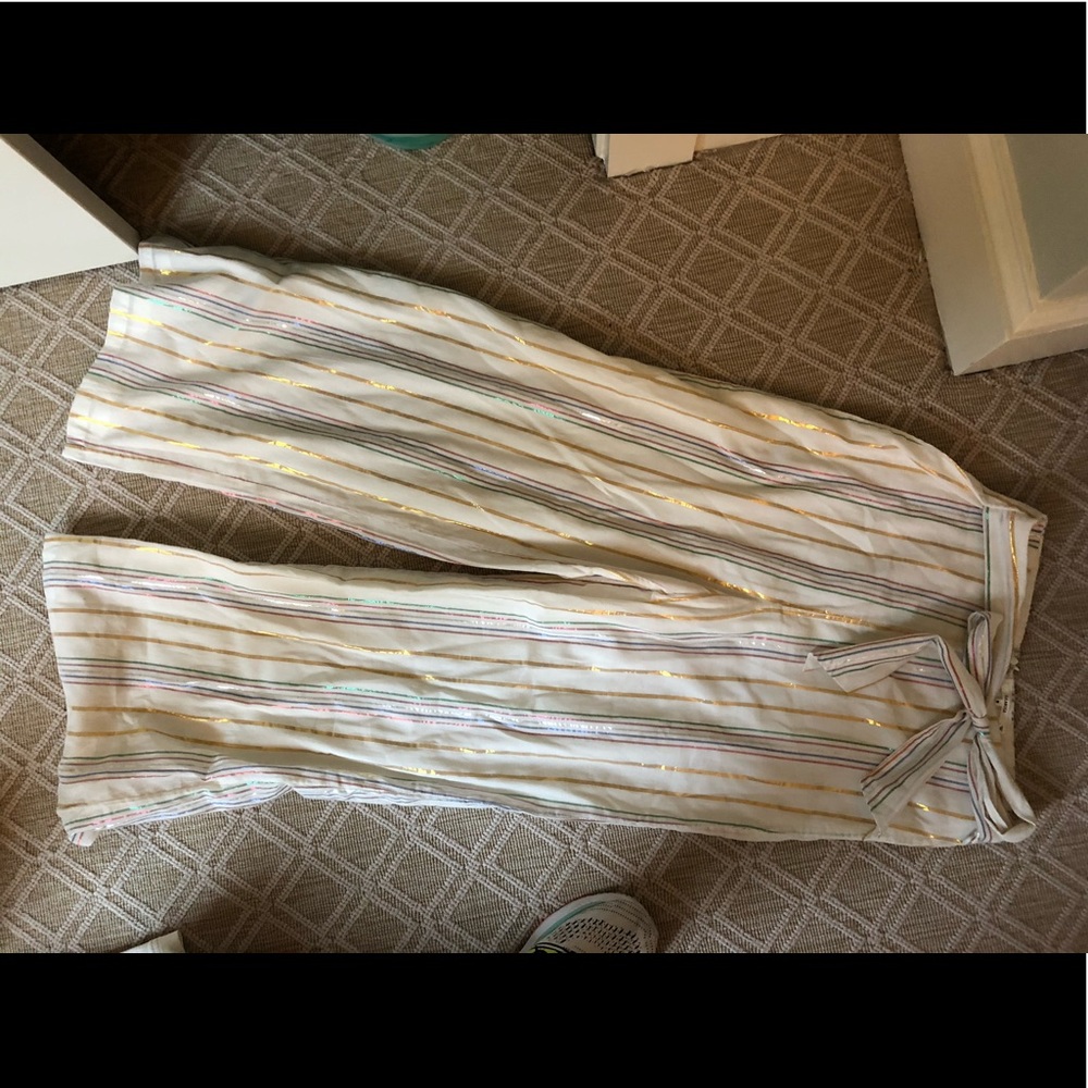 Tularosa flowy pants with waist tie